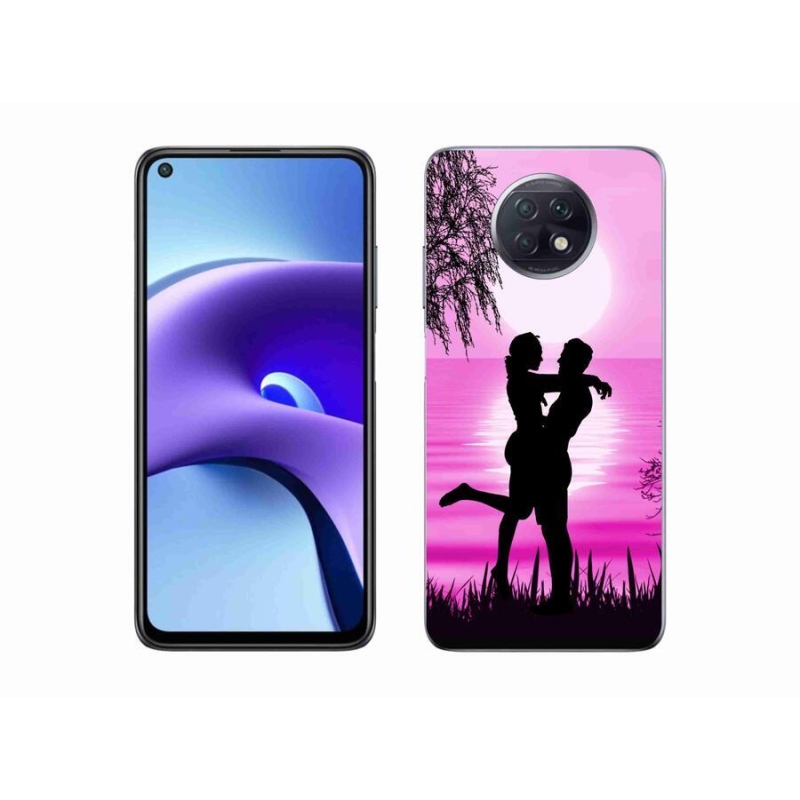 Gél tok mmCase a Xiaomi Redmi Note 9T 5G számára - naplemente