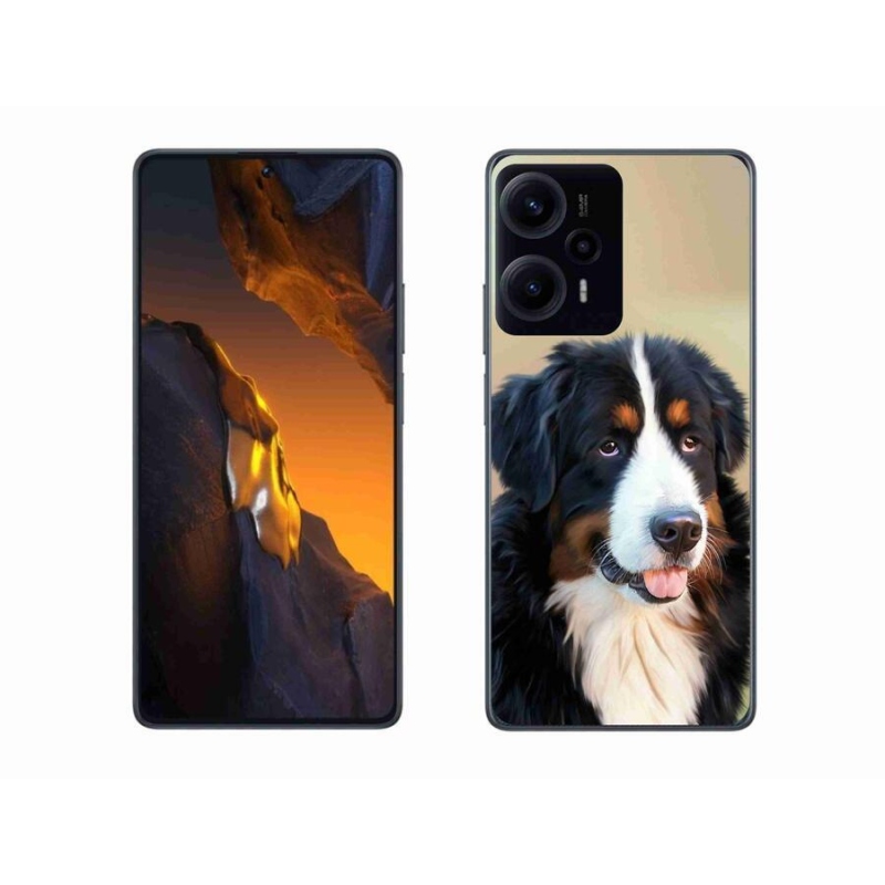 Gél tok mmCase a Xiaomi Poco F5 készülékhez - Berni hegyi kutya