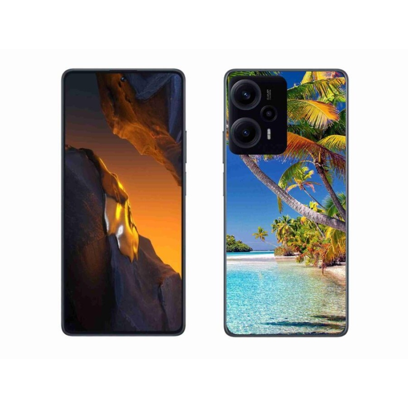 Gél tok mmCase a Xiaomi Poco F5 készülékhez - tengerparton