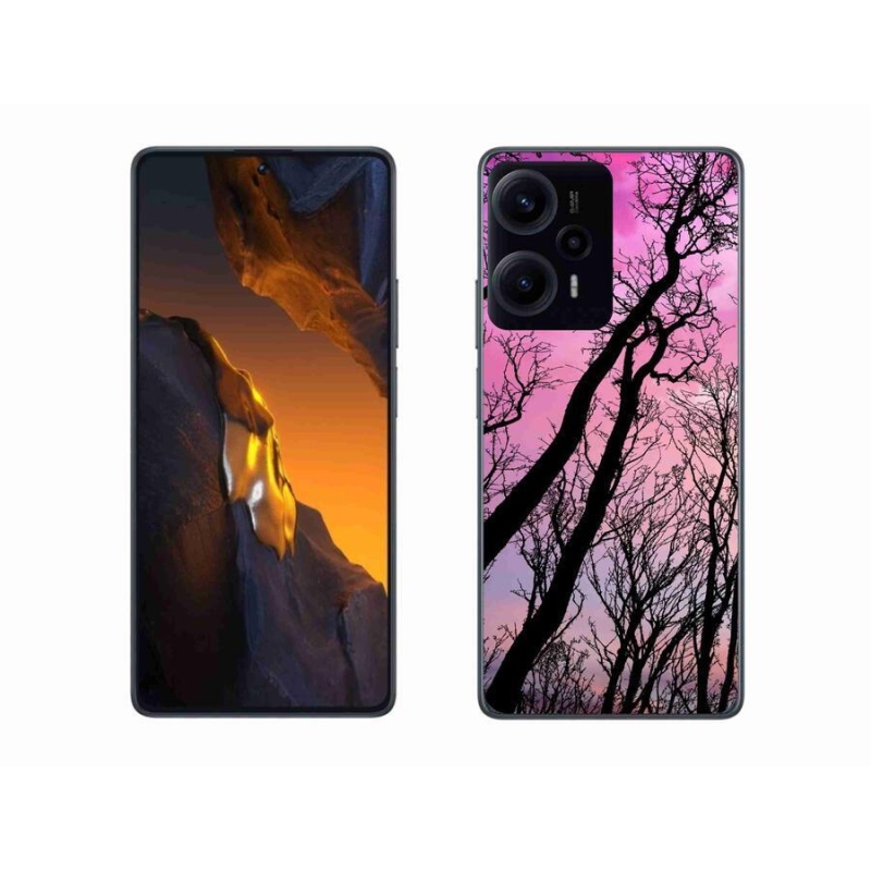 Gél tok mmCase a Xiaomi Poco F5 számára - kidőlt fák