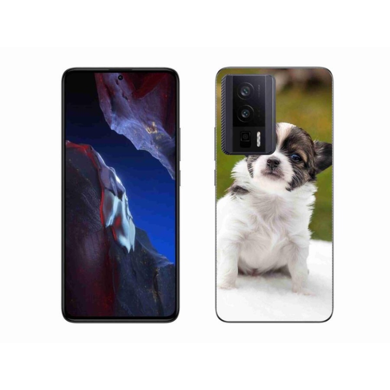 Gél tok mmCase a Xiaomi Poco F5 Pro számára - chihuahua 4