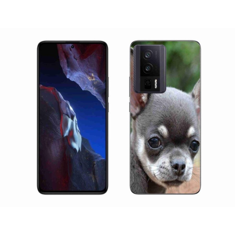 Gél tok mmCase a Xiaomi Poco F5 Pro készülékhez - chihuahua
