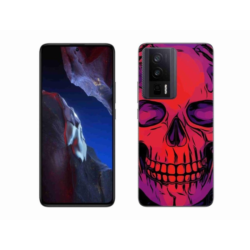 Gél tok mmCase a Xiaomi Poco F5 Pro készülékhez - koponya