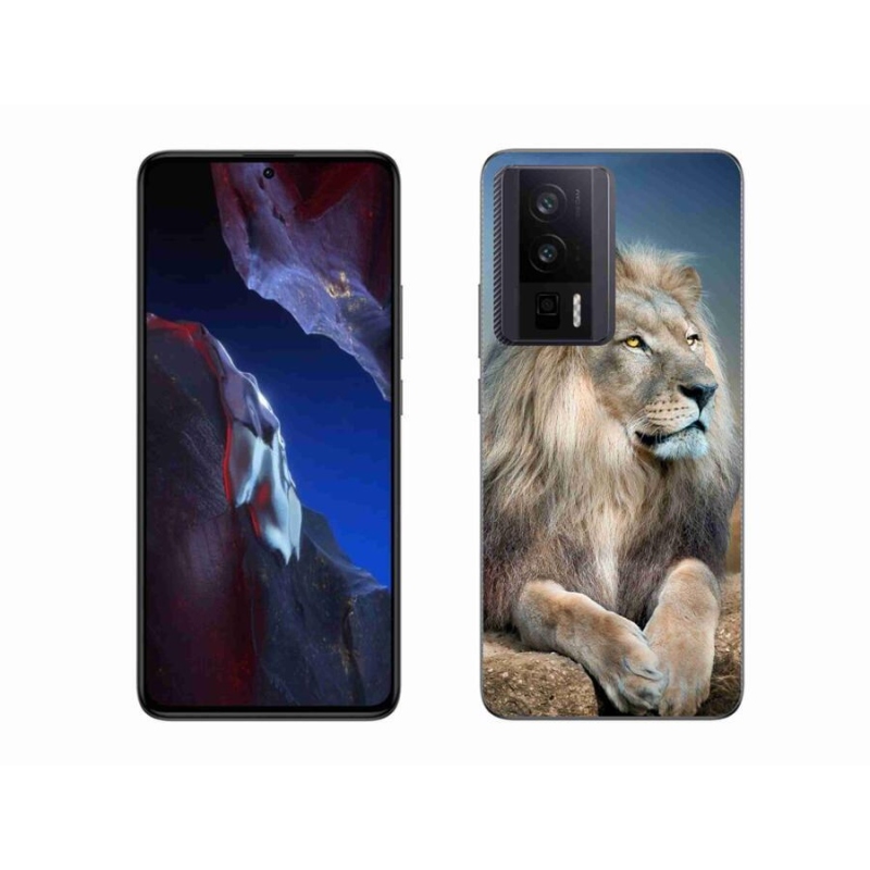 Gél tok mmCase a Xiaomi Poco F5 Pro számára - Lion 1