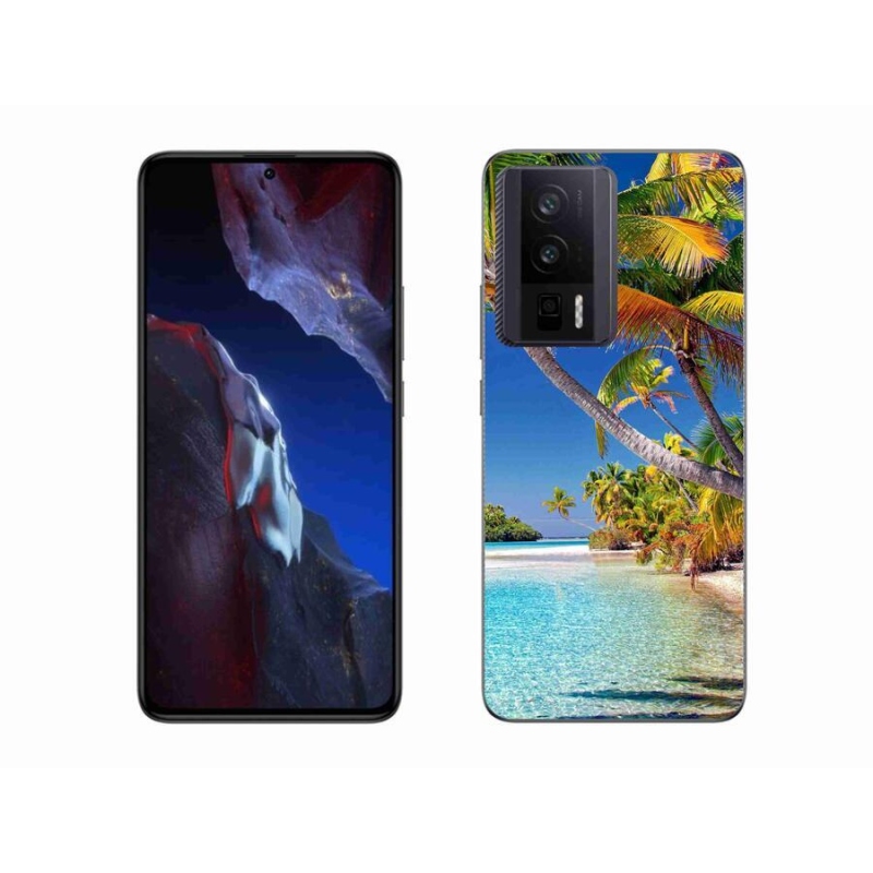 Gél tok mmCase a Xiaomi Poco F5 Pro készülékhez - tengerparton