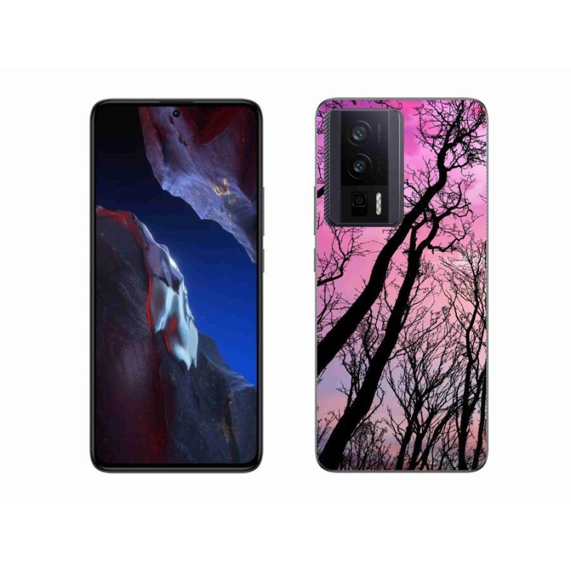 Gél tok mmCase a Xiaomi Poco F5 Pro számára - kidőlt fák