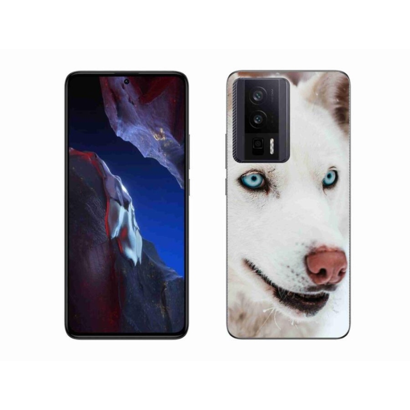 Gél tok mmCase a Xiaomi Poco F5 Pro készülékhez - kutyaszemmel nézve