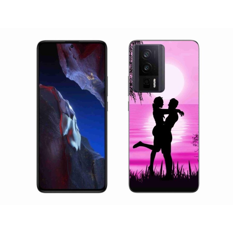 Gél tok mmCase a Xiaomi Poco F5 Pro számára - naplemente