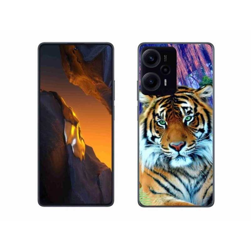 Gél tok mmCase a Xiaomi Poco F5 készülékhez - tigris