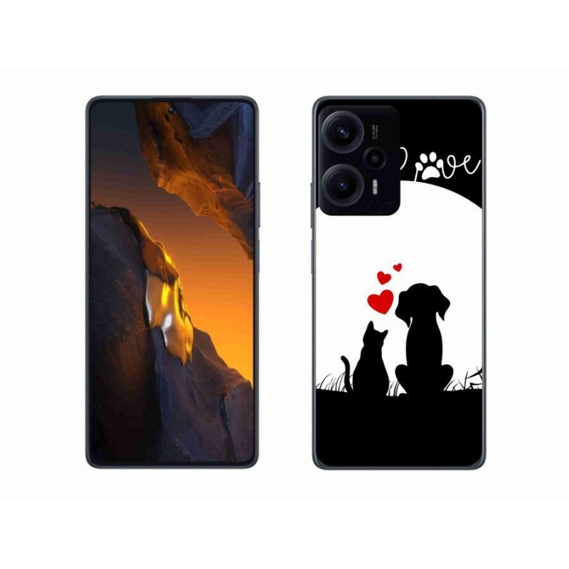 Gél tok mmCase a Xiaomi Poco F5-hez - állatszerelem