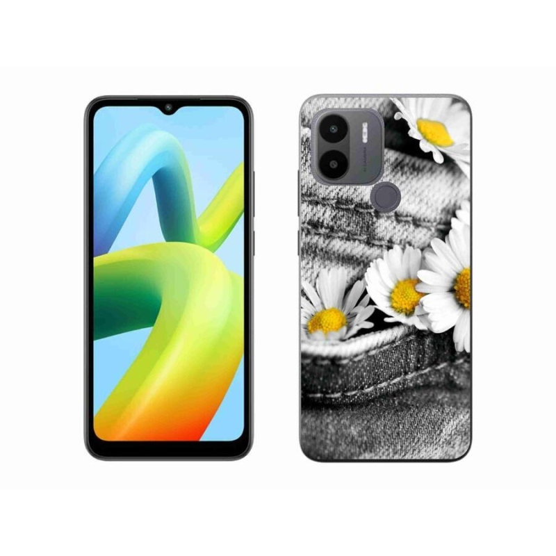 Gél tok mmCase a Xiaomi Redmi A1+/A2+ készülékhez - százszorszépek