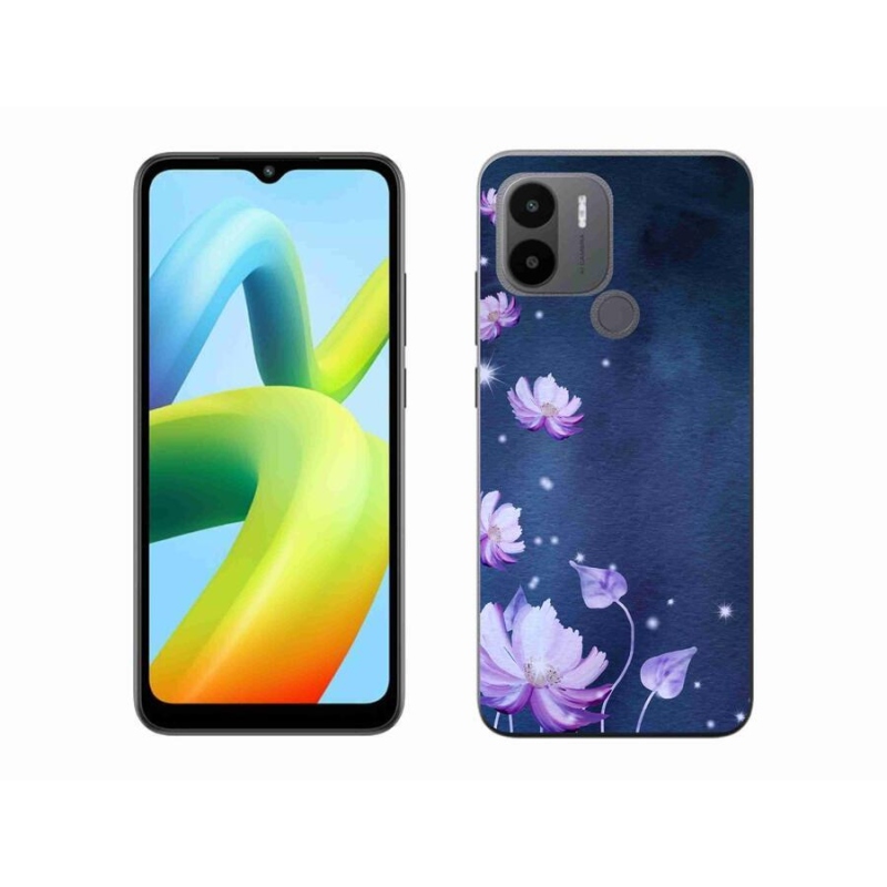 Gél tok mmCase a Xiaomi Redmi A1+/A2+ készülékhez - hulló virágok