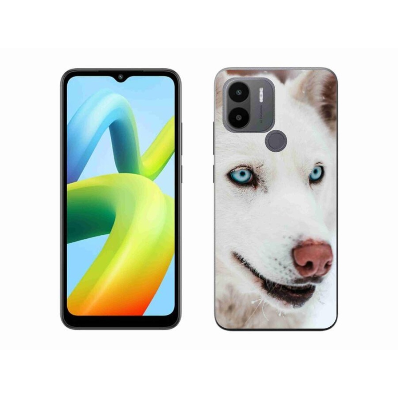 Gél tok mmCase a Xiaomi Redmi A1+/A2+ készülékhez - kutyaszemmel nézve