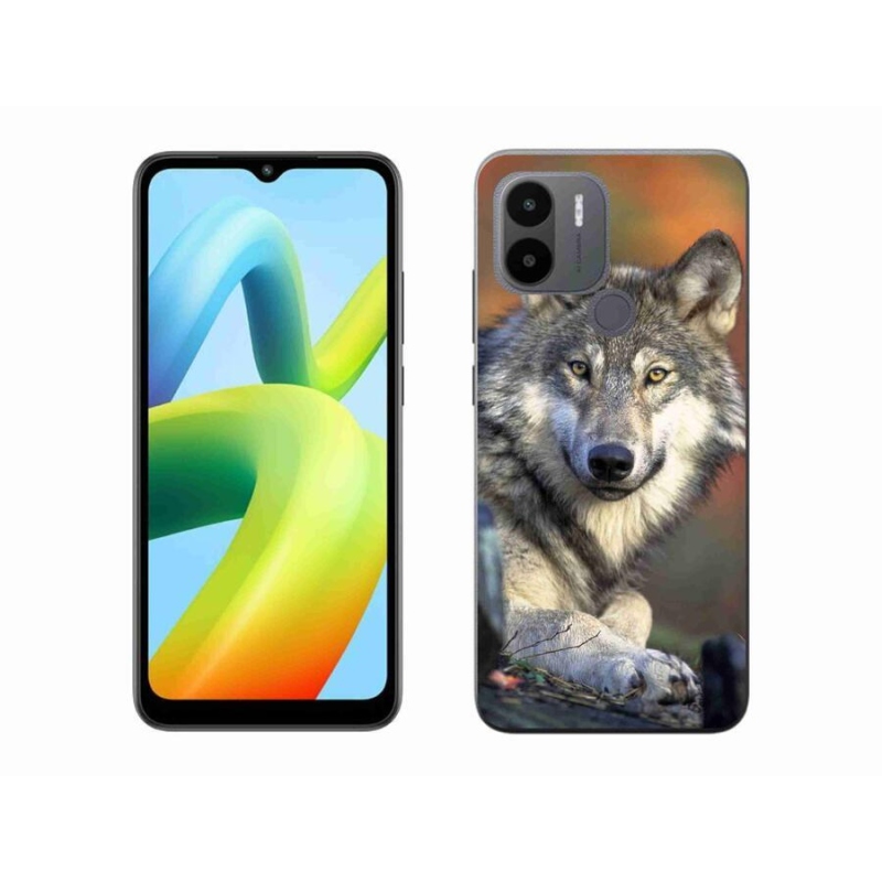 Gél tok mmCase a Xiaomi Redmi A1+/A2+ készülékhez - farkas