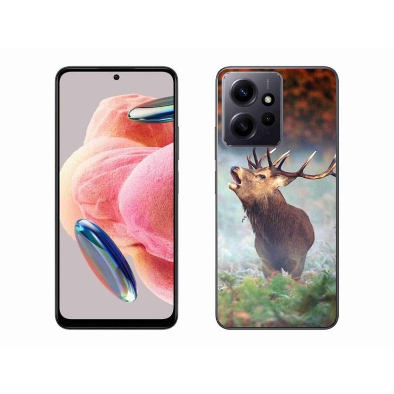 Gél tok mmCase a Xiaomi Redmi Note 12 4G-hez - szarvas 2
