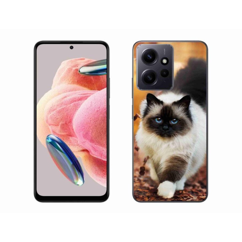Gél tok mmCase a Xiaomi Redmi Note 12 4G-hez - macska