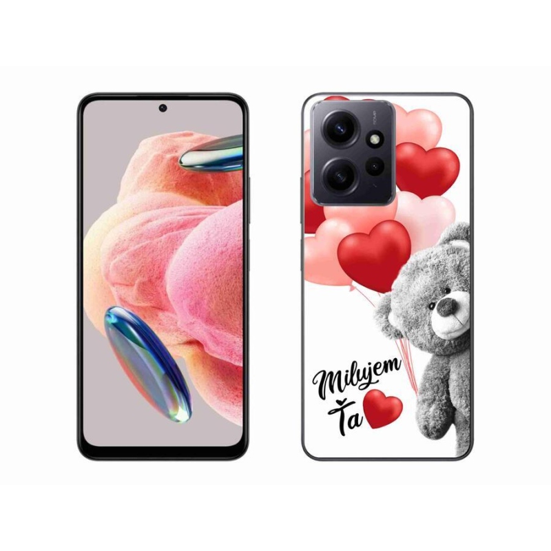 Gél tok mmCase a Xiaomi Redmi Note 12 4G-hez - I love you