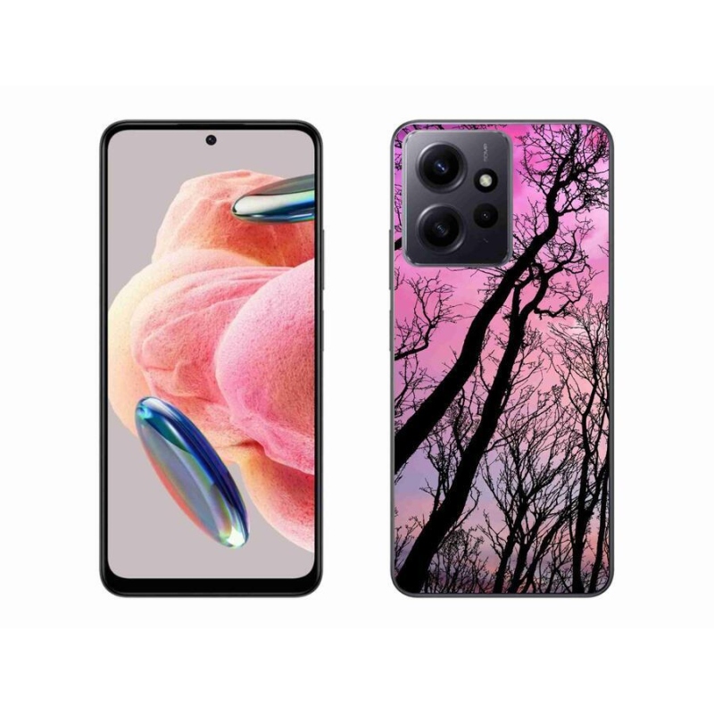 Gél tok mmCase a Xiaomi Redmi Note 12 4G-hez - kidőlt fák