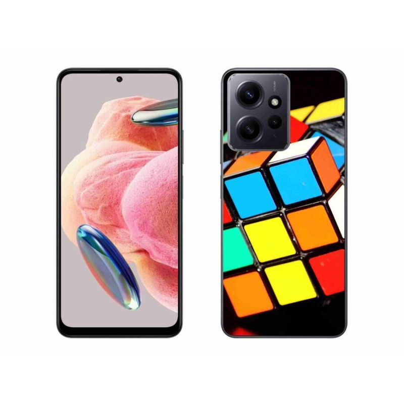 Gél tok mmCase a Xiaomi Redmi Note 12 4G-hez - Rubik-kocka