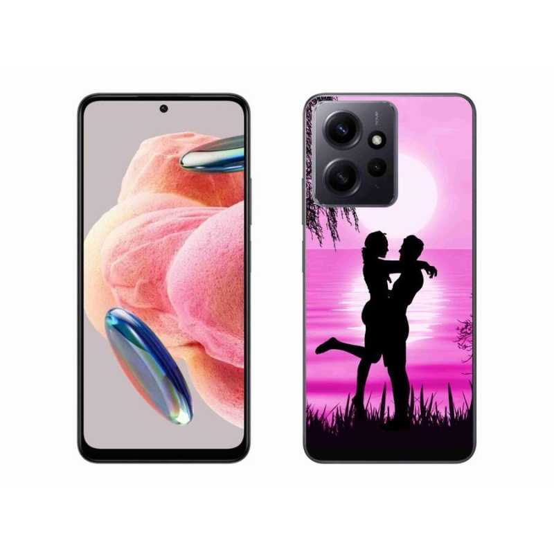 Gél tok mmCase a Xiaomi Redmi Note 12 4G-hez - naplemente