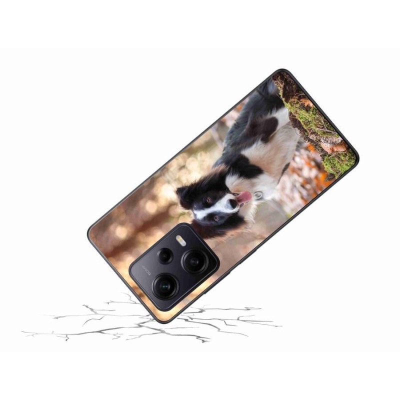Gél tok mmCase a Xiaomi Redmi Note 12 Pro+ 5G - border colie 1