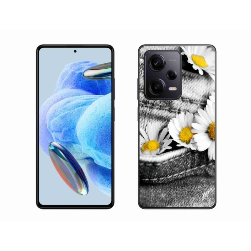 Gél tok mmCase a Xiaomi Redmi Note 12 Pro+ 5G számára - százszorszépek