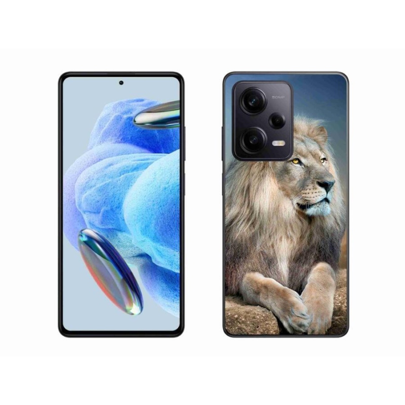 Gél tok mmCase a Xiaomi Redmi Note 12 Pro+ 5G számára - Lion 1