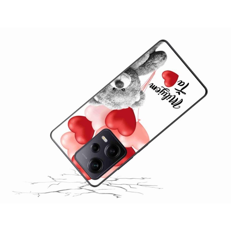Gél tok mmCase a Xiaomi Redmi Note 12 Pro+ 5G számára - I love you