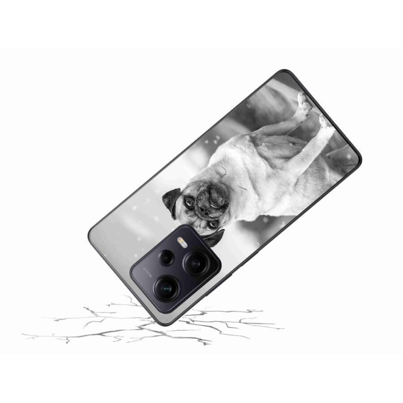 Gél tok mmCase a Xiaomi Redmi Note 12 Pro+ 5G számára - mopsz