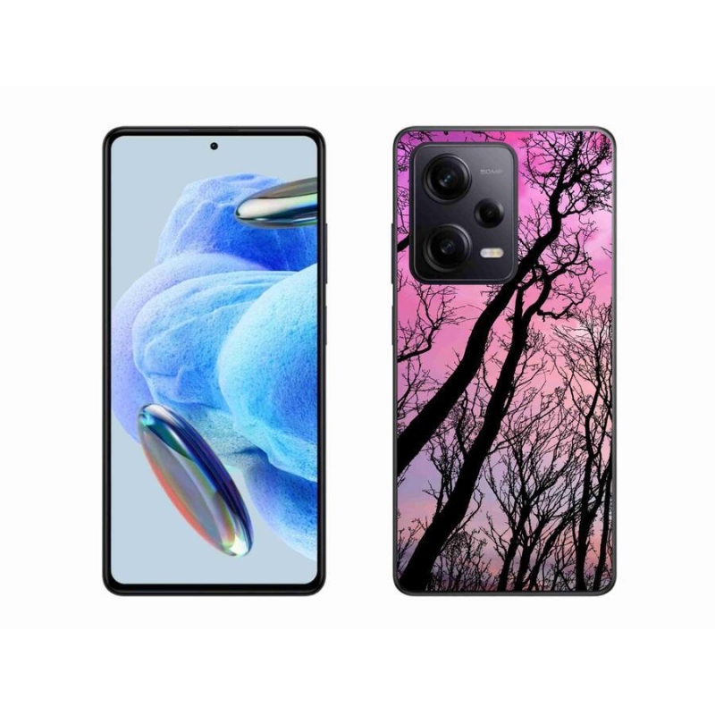 Gél tok mmCase a Xiaomi Redmi Note 12 Pro+ 5G számára - kidőlt fák