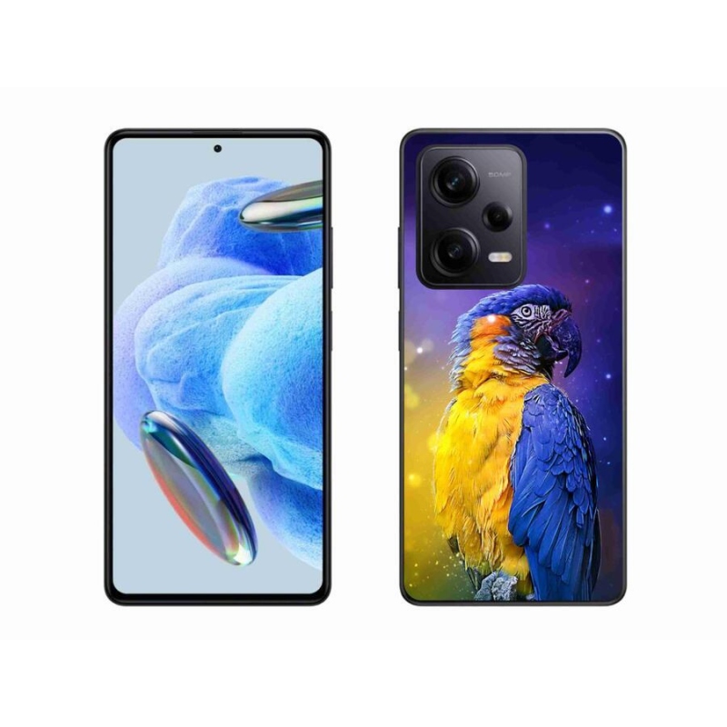 Gél tok mmCase a Xiaomi Redmi Note 12 Pro+ 5G számára - papagáj ara 1