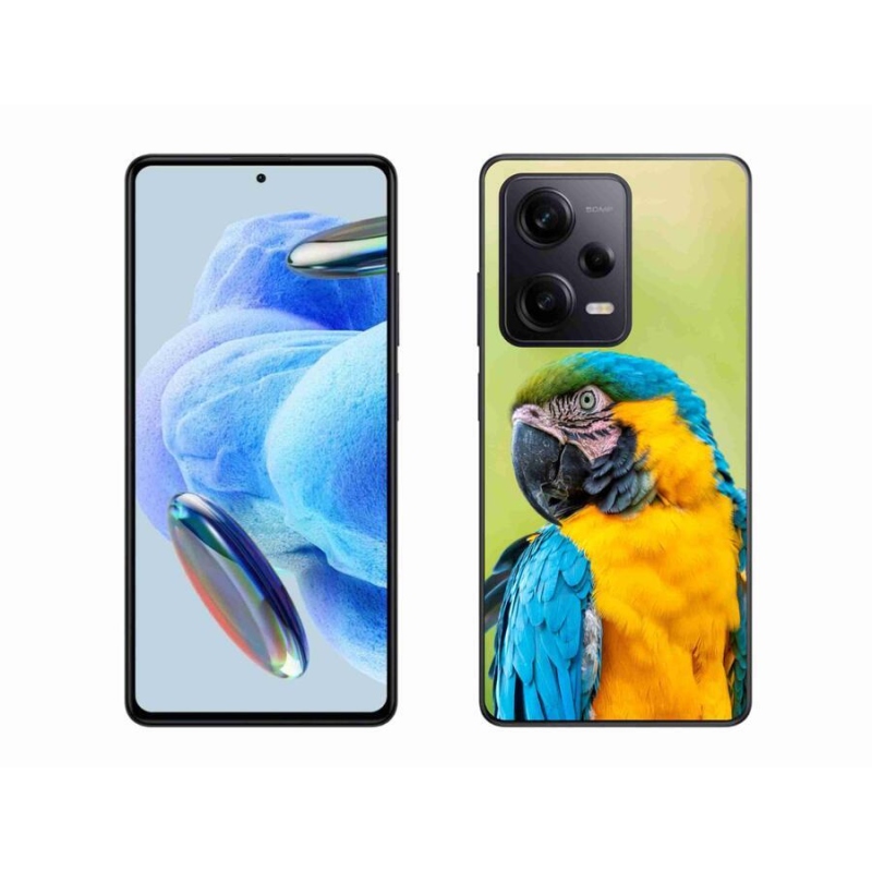 Gél tok mmCase a Xiaomi Redmi Note 12 Pro+ 5G számára - papagáj ara 2