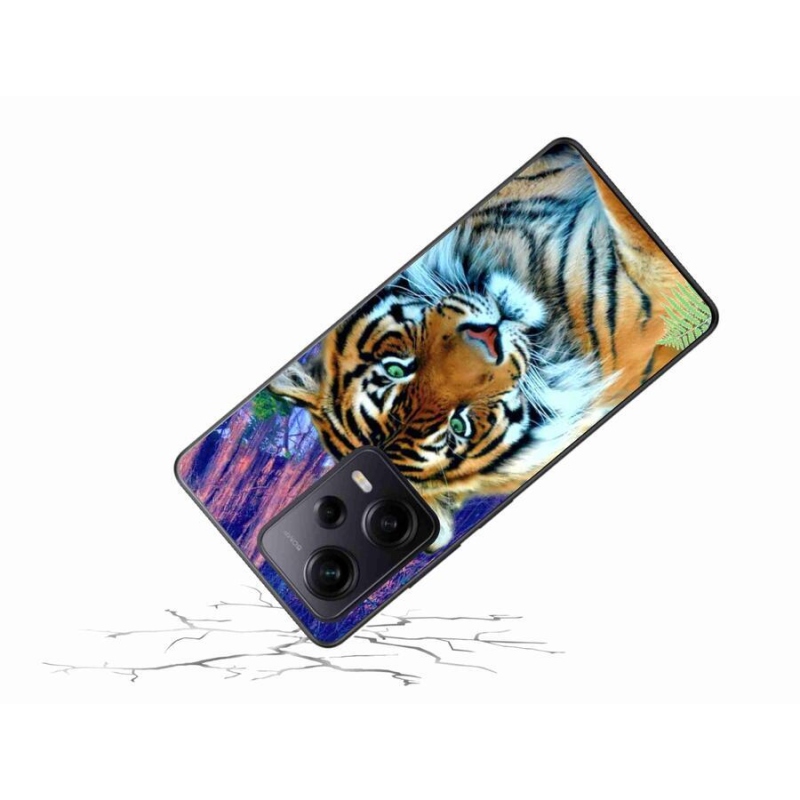 Gél tok mmCase a Xiaomi Redmi Note 12 Pro+ 5G számára - tigris