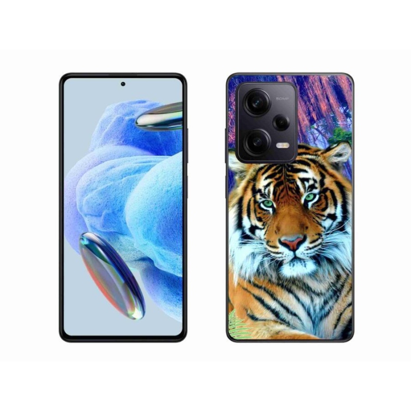 Gél tok mmCase a Xiaomi Redmi Note 12 Pro+ 5G számára - tigris