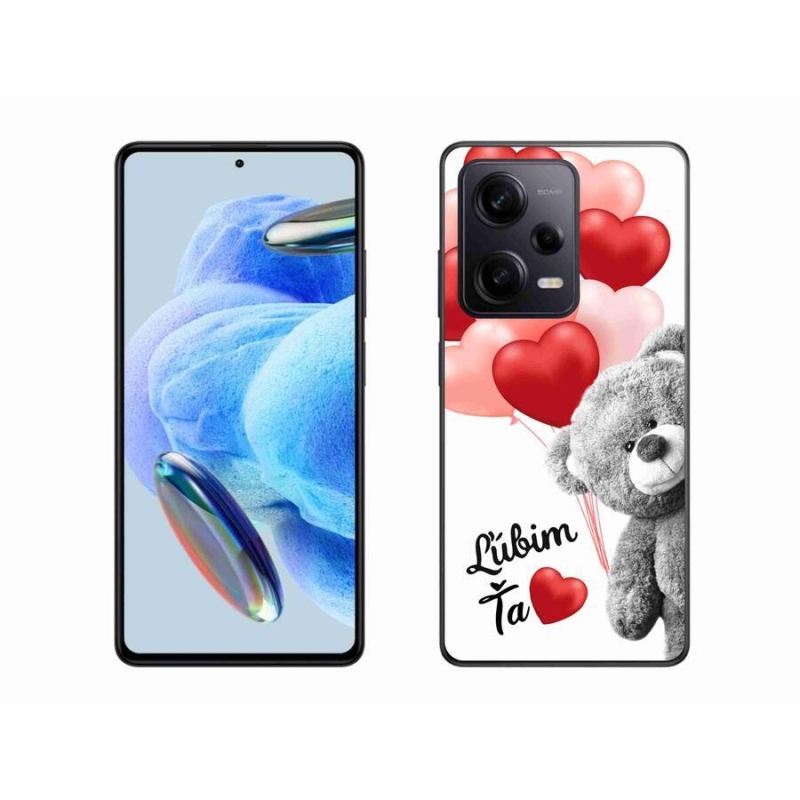 Gél tok mmCase a Xiaomi Redmi Note 12 Pro+ 5G számára - I love you en