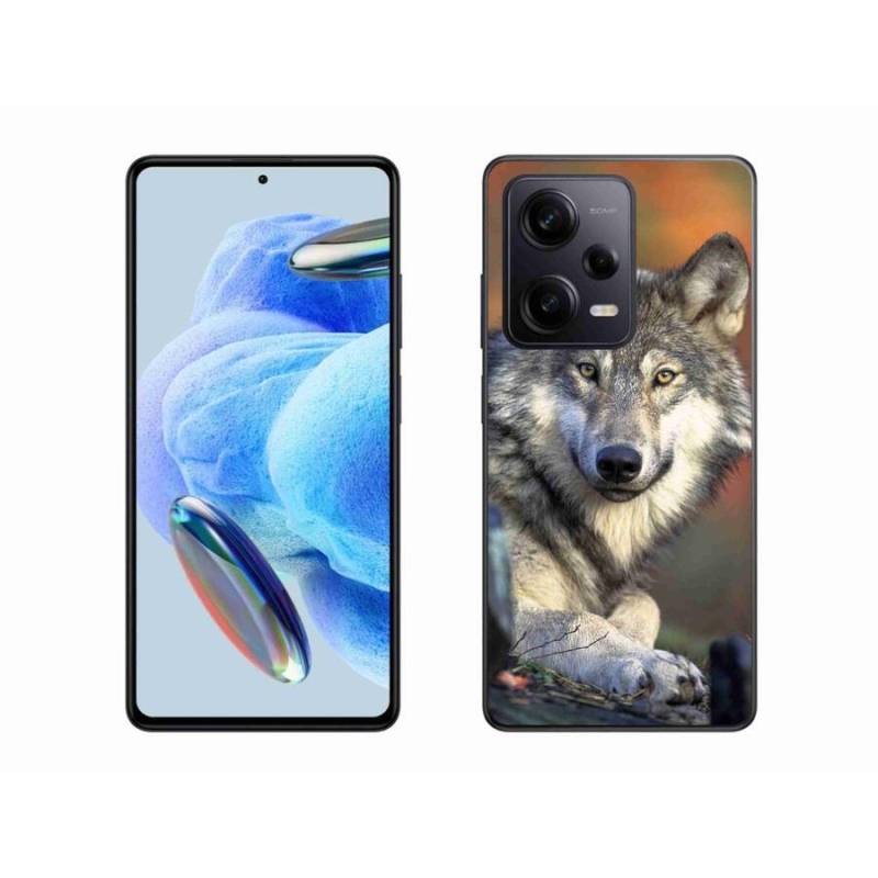 Gél tok mmCase a Xiaomi Redmi Note 12 Pro+ 5G számára - farkas