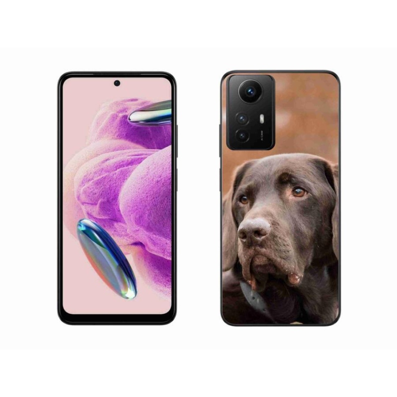Gél tok mmCase a Xiaomi Redmi Note 12S-hez - barna labrador