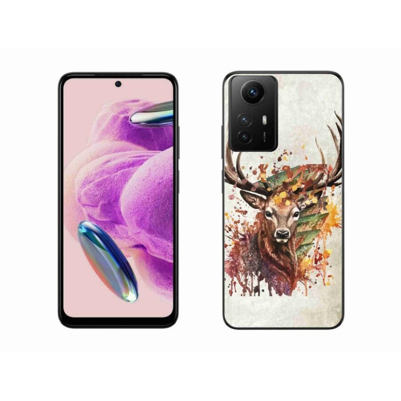 Gél tok mmCase a Xiaomi Redmi Note 12S számára - szarvas 1