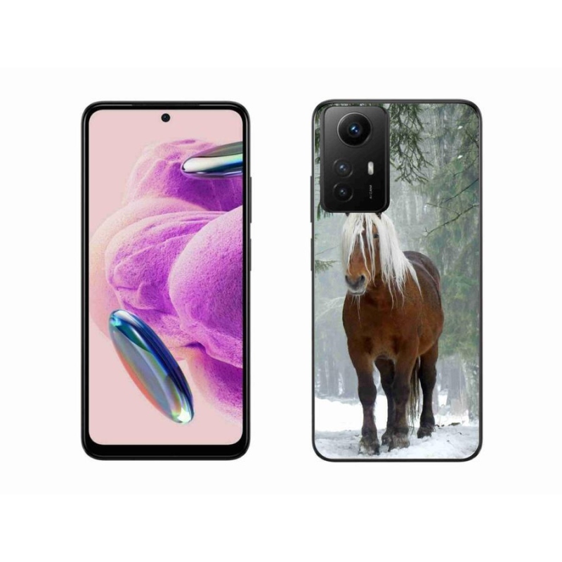Gél tok mmCase a Xiaomi Redmi Note 12S számára - ló az erdőben