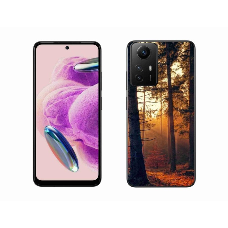 Gél tok mmCase a Xiaomi Redmi Note 12S számára - erdő