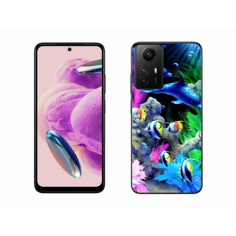Gél tok mmCase a Xiaomi Redmi Note 12S-hez - tengeri világ