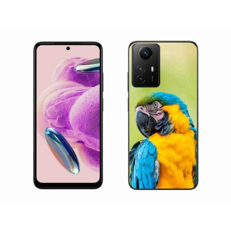 Gél tok mmCase a Xiaomi Redmi Note 12S-hez - papagáj ara 2