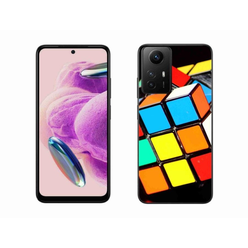 Gél tok mmCase a Xiaomi Redmi Note 12S-hez - Rubik-kocka