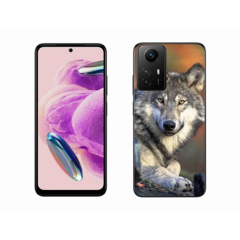 Gél tok mmCase a Xiaomi Redmi Note 12S számára - farkas