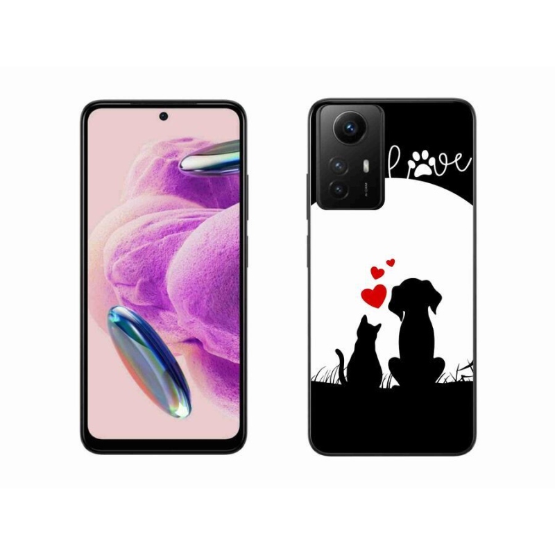 Gél tok mmCase a Xiaomi Redmi Note 12S-hez - állati szeretet