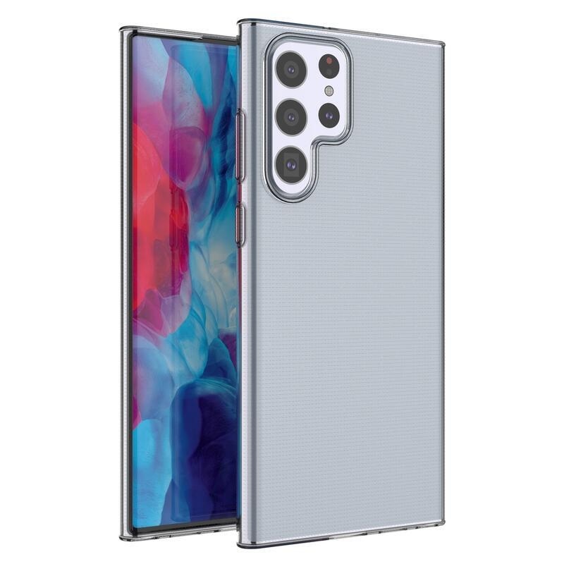 Gél tok Samsung Galaxy S22 Ultra 5G készülékhez - átlátszó