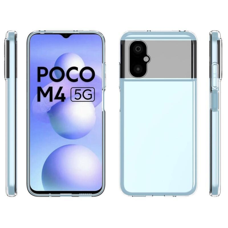 Gél tok a Xiaomi Poco M4 5G készülékhez - átlátszó