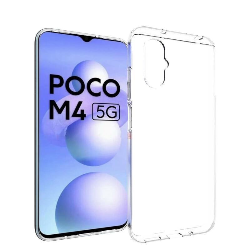 Gél tok a Xiaomi Poco M4 5G készülékhez - átlátszó