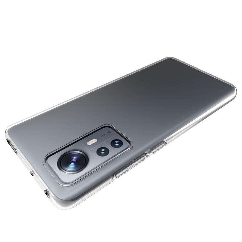 Gél tok Xiaomi 12/12X mobiltelefonhoz - átlátszó