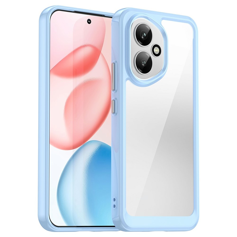 Gél tok fix hátlappal Honor 400-hoz - kék